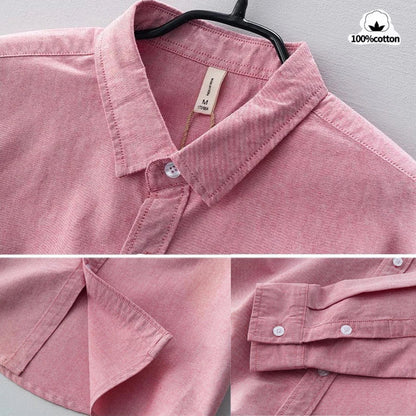 Camisa Casual Smart de Algodón Santorini