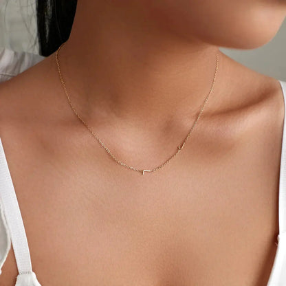 Collar de Inicial Horizontal Personalizado