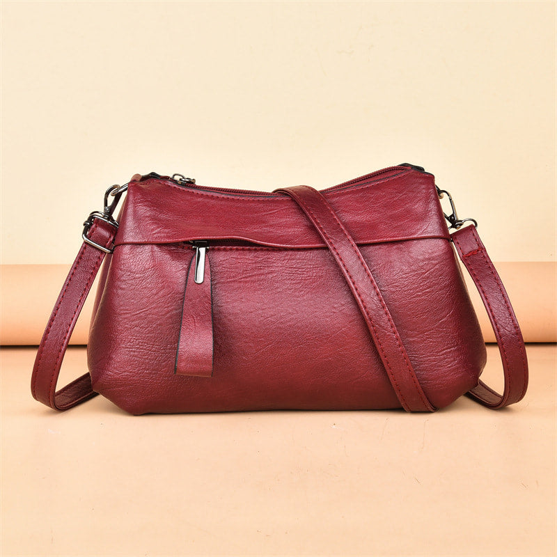Sanya | Bolso Cruzado Clásico de Cuero