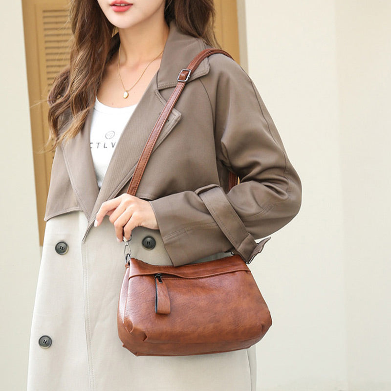 Sanya | Bolso Cruzado Clásico de Cuero