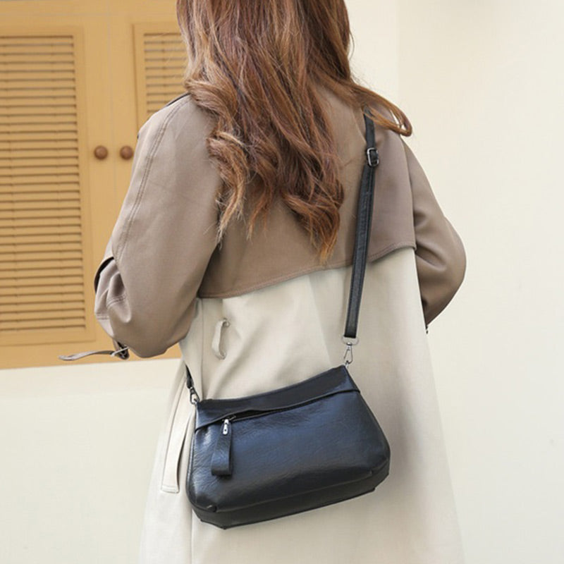 Sanya | Bolso Cruzado Clásico de Cuero