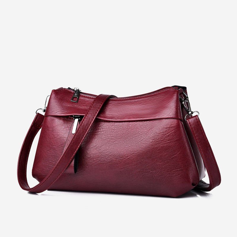 Sanya | Bolso Cruzado Clásico de Cuero