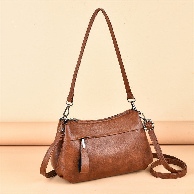 Sanya | Bolso Cruzado Clásico de Cuero