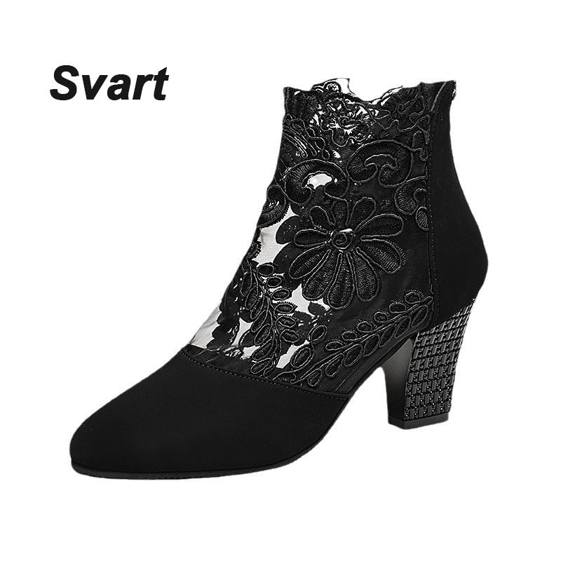 Zapatos de Verano Elegantes con Encaje para Mujer