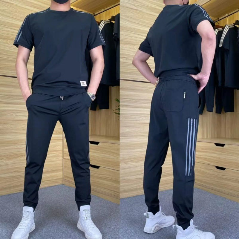 | COMPLET HOMME EN MATÉRIAU DE LUXE AVEC ÉLASTIQUE