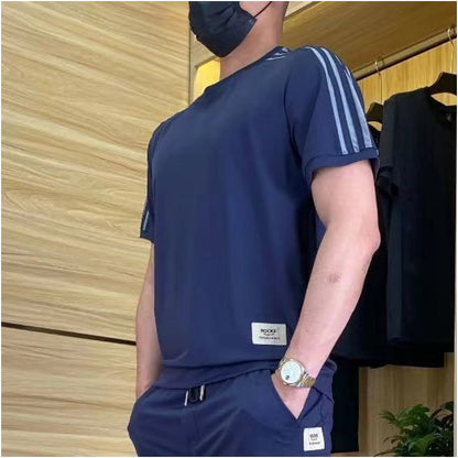 | COMPLET HOMME EN MATÉRIAU DE LUXE AVEC ÉLASTIQUE