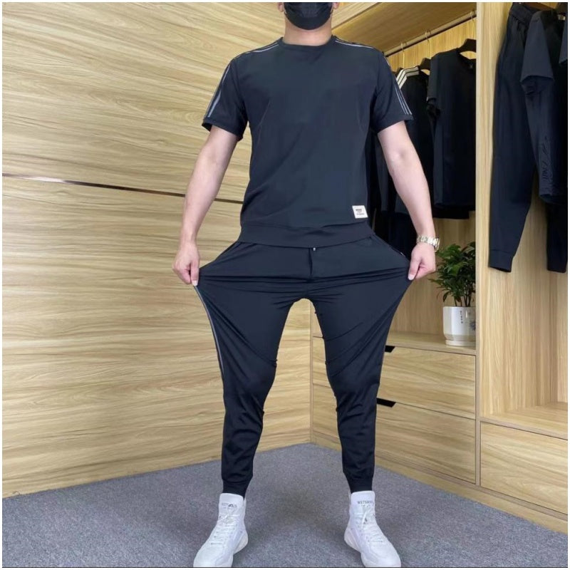 | COMPLET HOMME EN MATÉRIAU DE LUXE AVEC ÉLASTIQUE