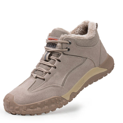 Botas de Seguridad de Invierno para Hombre - Puntera de Acero y Antideslizantes