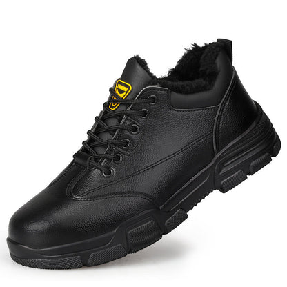Botas de Seguridad de Invierno para Hombre - Puntera de Acero y Antideslizantes