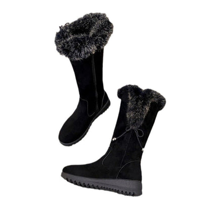 Botas Media Pierna para Mujer - Cálidas, Antideslizantes y Resistentes