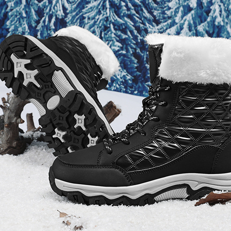 Botas de Nieve Acolchadas y Térmicas para Mujer