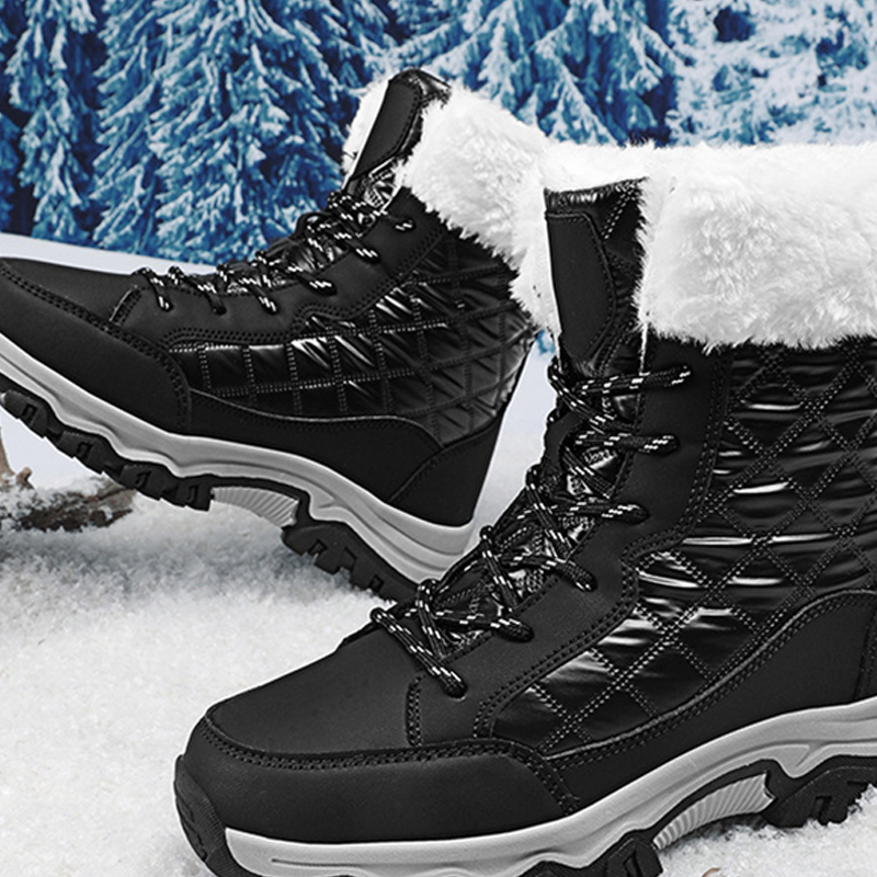 Botas de Nieve Acolchadas y Térmicas para Mujer