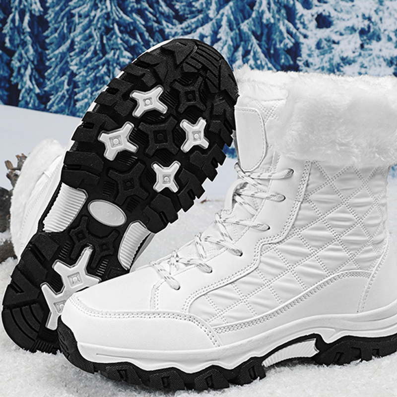 Botas de Nieve Acolchadas y Térmicas para Mujer