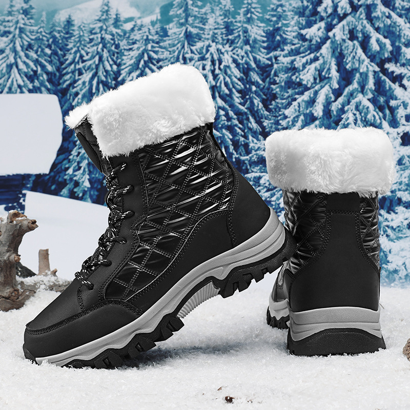 Botas de Nieve Acolchadas y Térmicas para Mujer