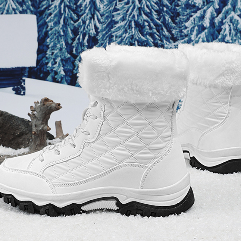 Botas de Nieve Acolchadas y Térmicas para Mujer