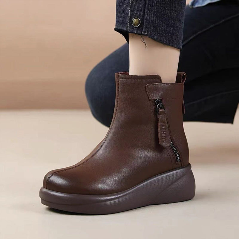 Botas de Invierno Elegantes para Mujer - Color Liso