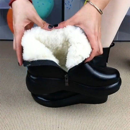 Botas de Invierno Elegantes para Mujer - Color Liso