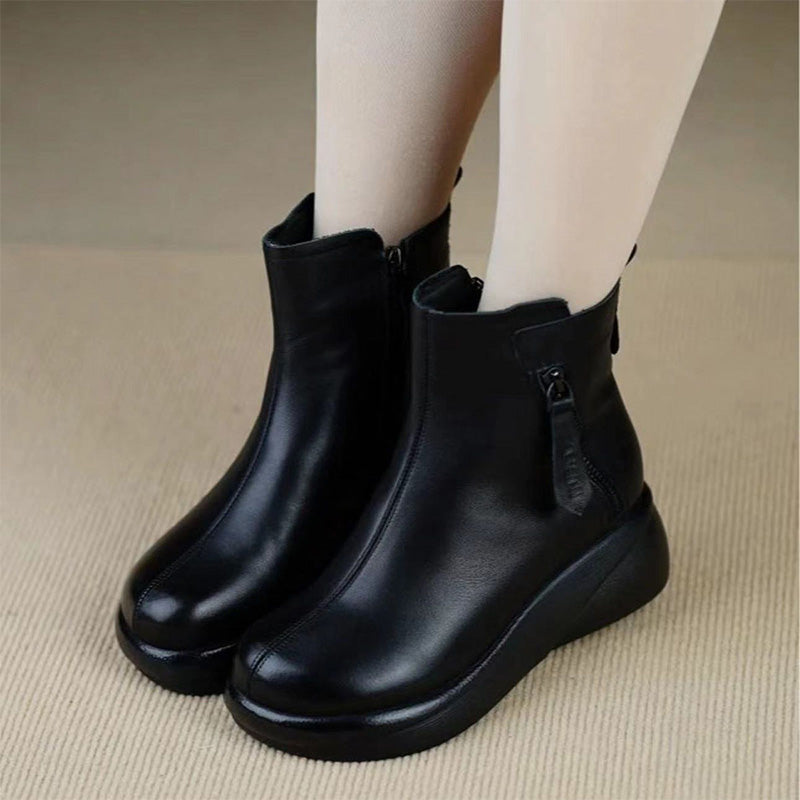 Botas de Invierno Elegantes para Mujer - Color Liso