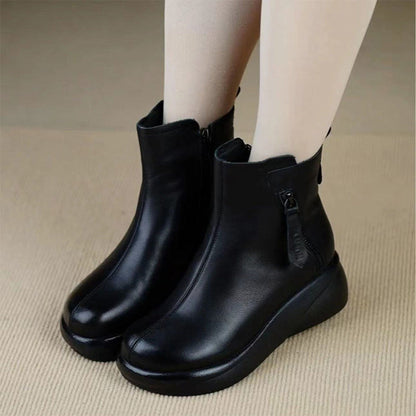 Botas de Invierno Elegantes para Mujer - Color Liso