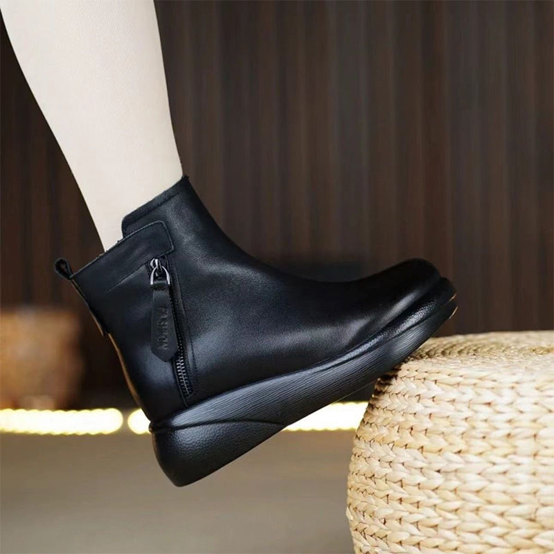 Botas de Invierno Elegantes para Mujer - Color Liso