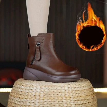 Botas de Invierno Elegantes para Mujer - Color Liso