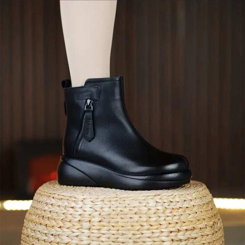 Botas de Invierno Elegantes para Mujer - Color Liso