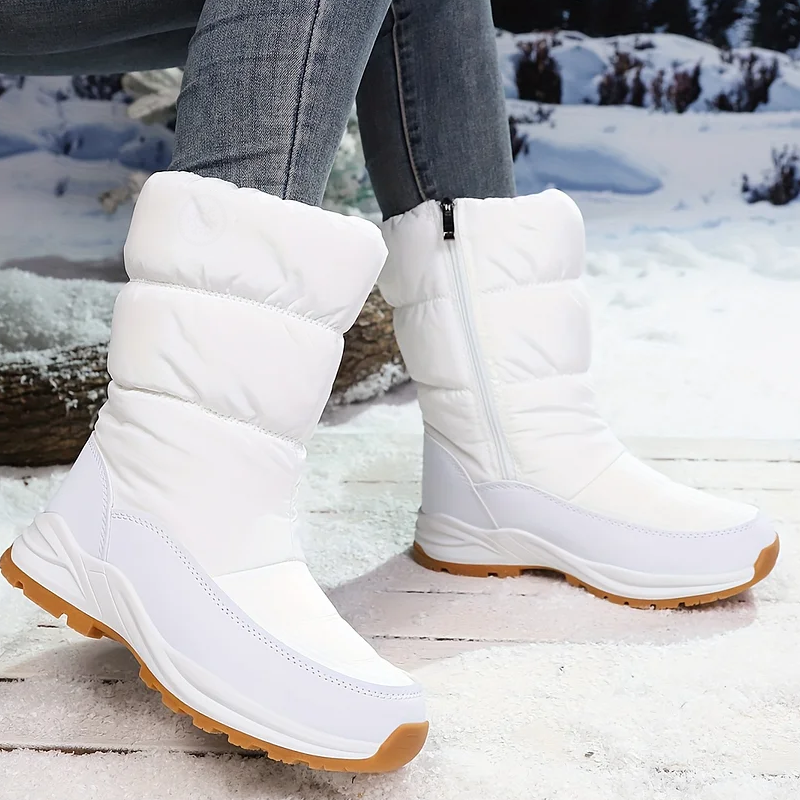 Botas de Nieve Mujer Ultra Cálidas con Forro de Pelo Sintético