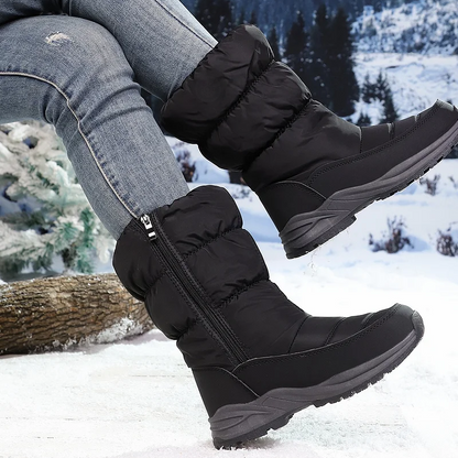 Botas de Nieve Mujer Ultra Cálidas con Forro de Pelo Sintético