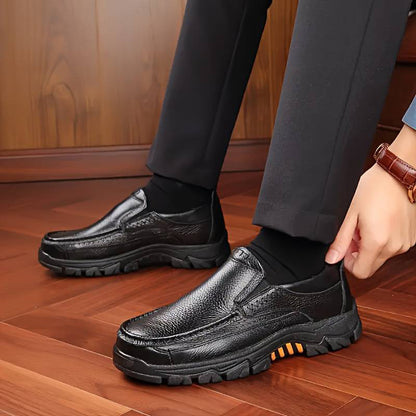 Zapatos de Ciudad Retro para Hombre - Ligeros, Antideslizantes y Transpirables