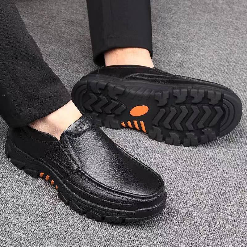 Zapatos de Ciudad Retro para Hombre - Ligeros, Antideslizantes y Transpirables
