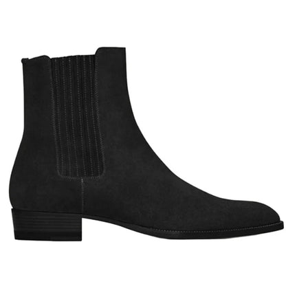 Botines Chelsea de Ante con Tacón