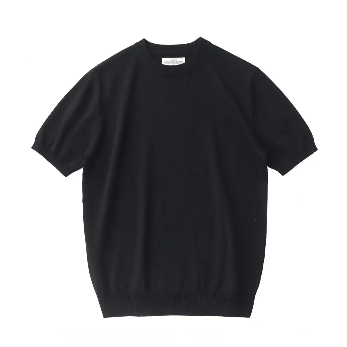 Camiseta Retro de Punto de Manga Corta de Verano