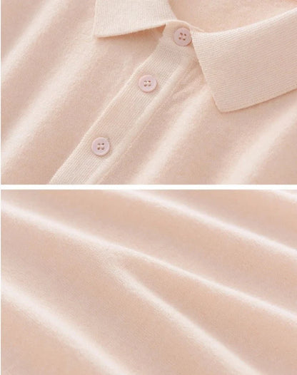 Polo de Lana Merino de Verano