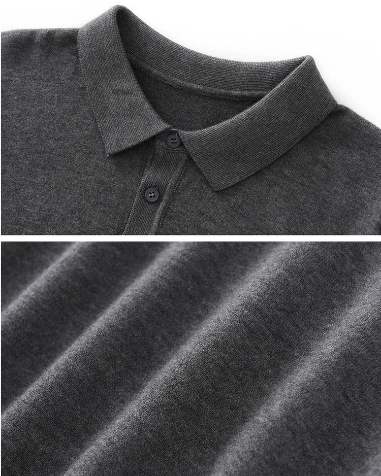 Polo de Lana Merino de Verano