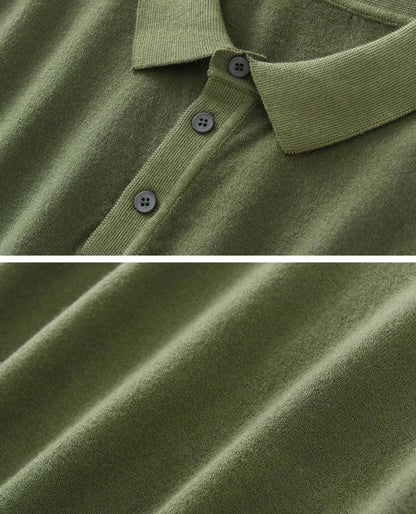 Polo de Lana Merino de Verano