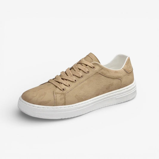 Zapatos de Cuero Estilo Tenis
