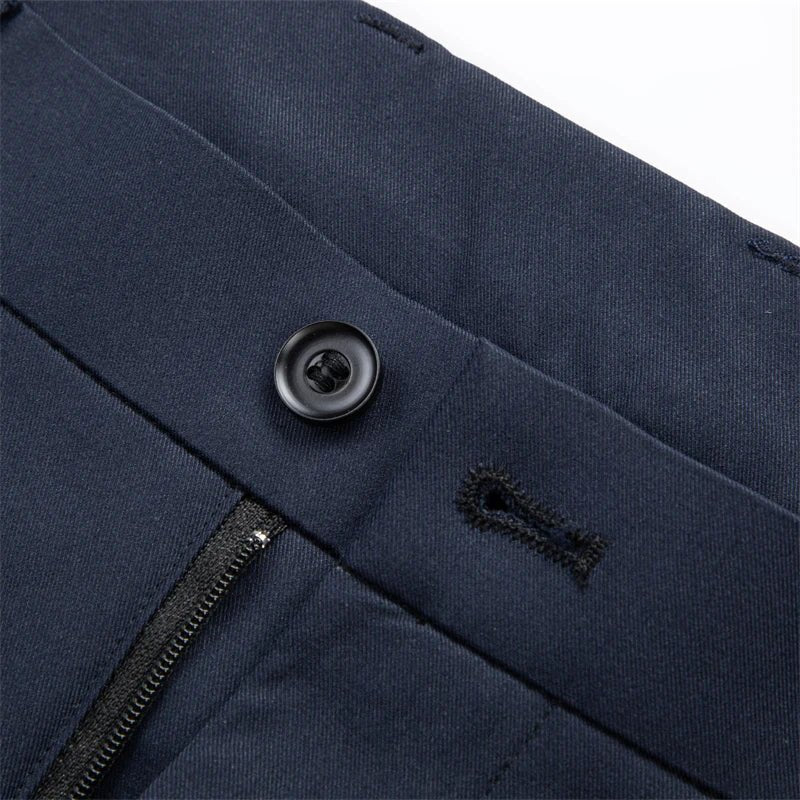 Pantalones Smart Casual Corte Zanahoria