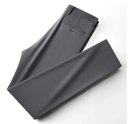 Pantalones Smart Casual Corte Zanahoria