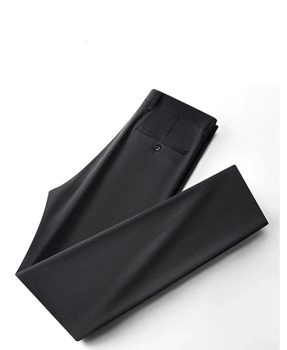 Pantalones Smart Casual Corte Zanahoria
