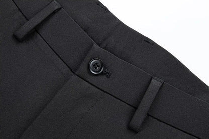 Pantalones Smart Casual Corte Zanahoria
