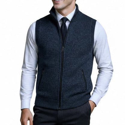 Harlain | Chaleco con Cremallera que Combina Elegancia y Comodidad