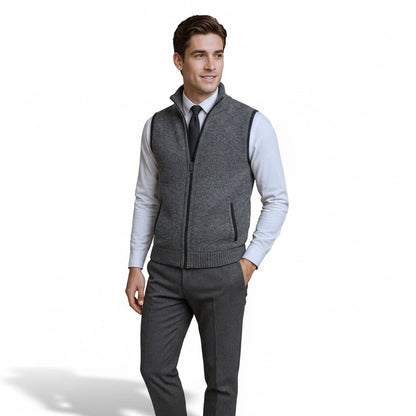 Harlain | Chaleco con Cremallera que Combina Elegancia y Comodidad
