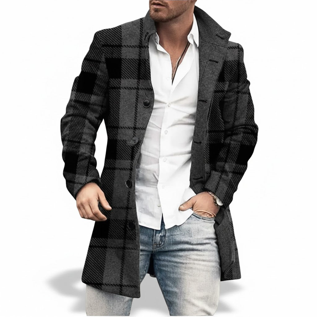 Abrigo elegante y cómodo para hombre