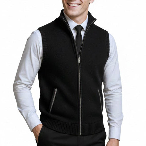 Harlain | Chaleco con Cremallera que Combina Elegancia y Comodidad