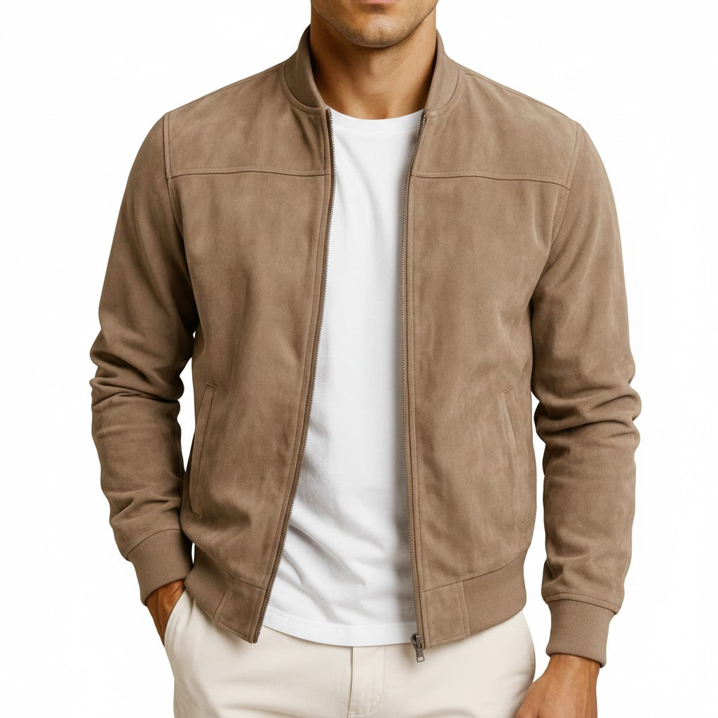 Marceaux | Cazadora de Ante Autentico para Hombre
