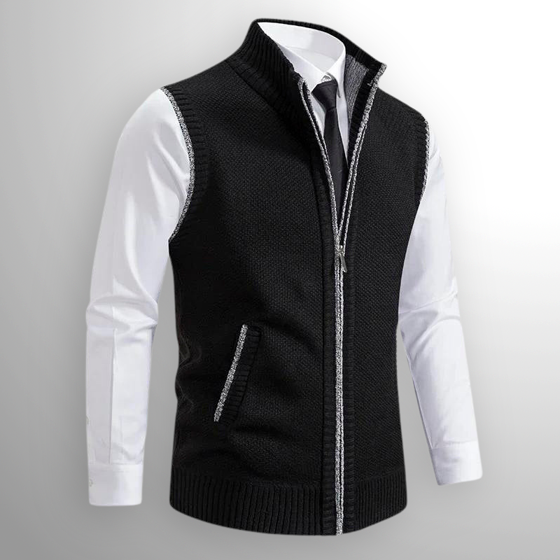 Harlain | Chaleco con Cremallera que Combina Elegancia y Comodidad