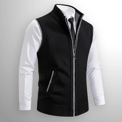 Harlain | Chaleco con Cremallera que Combina Elegancia y Comodidad