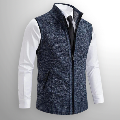 Harlain | Chaleco con Cremallera que Combina Elegancia y Comodidad