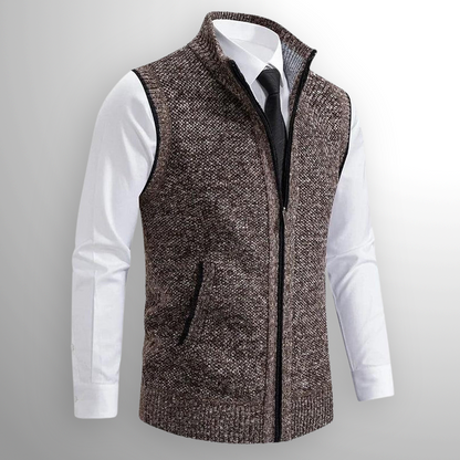 Harlain | Chaleco con Cremallera que Combina Elegancia y Comodidad