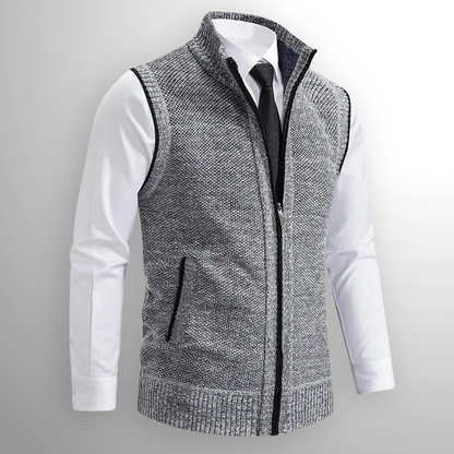 Harlain | Chaleco con Cremallera que Combina Elegancia y Comodidad